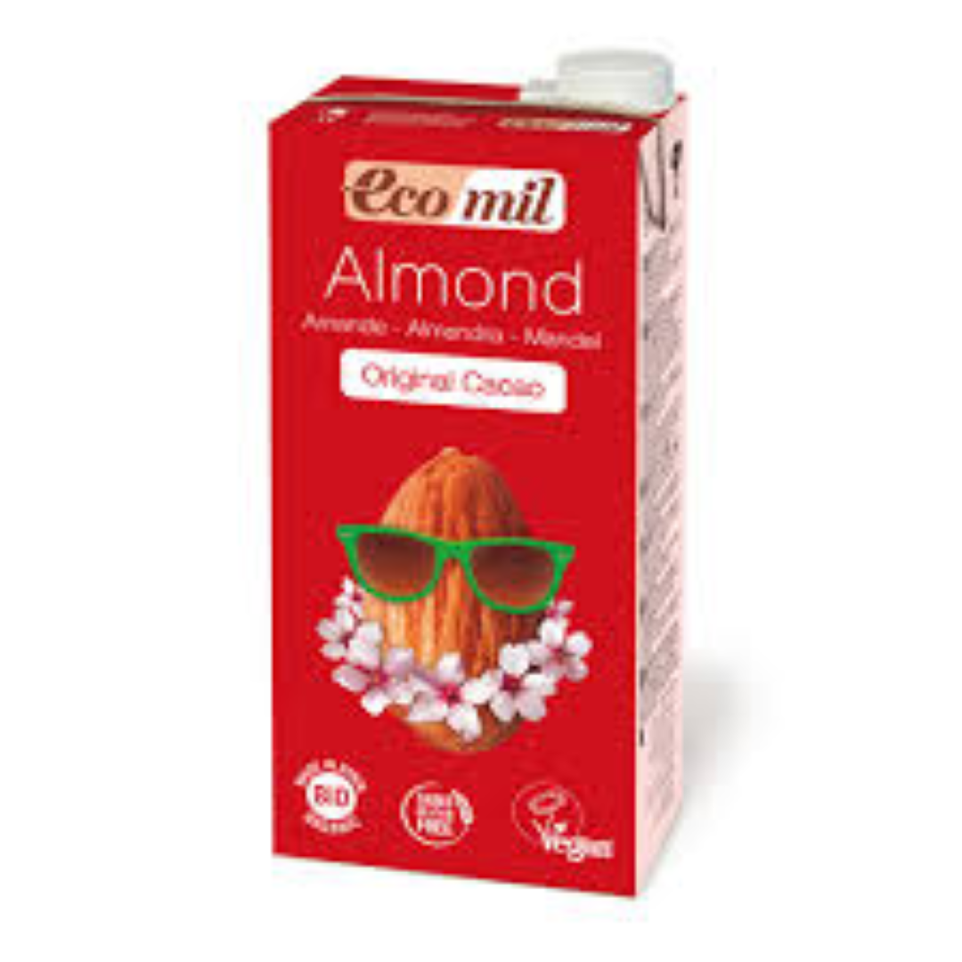 ECOMIL ALMOND MILK AGAVE COCOA 1LT
